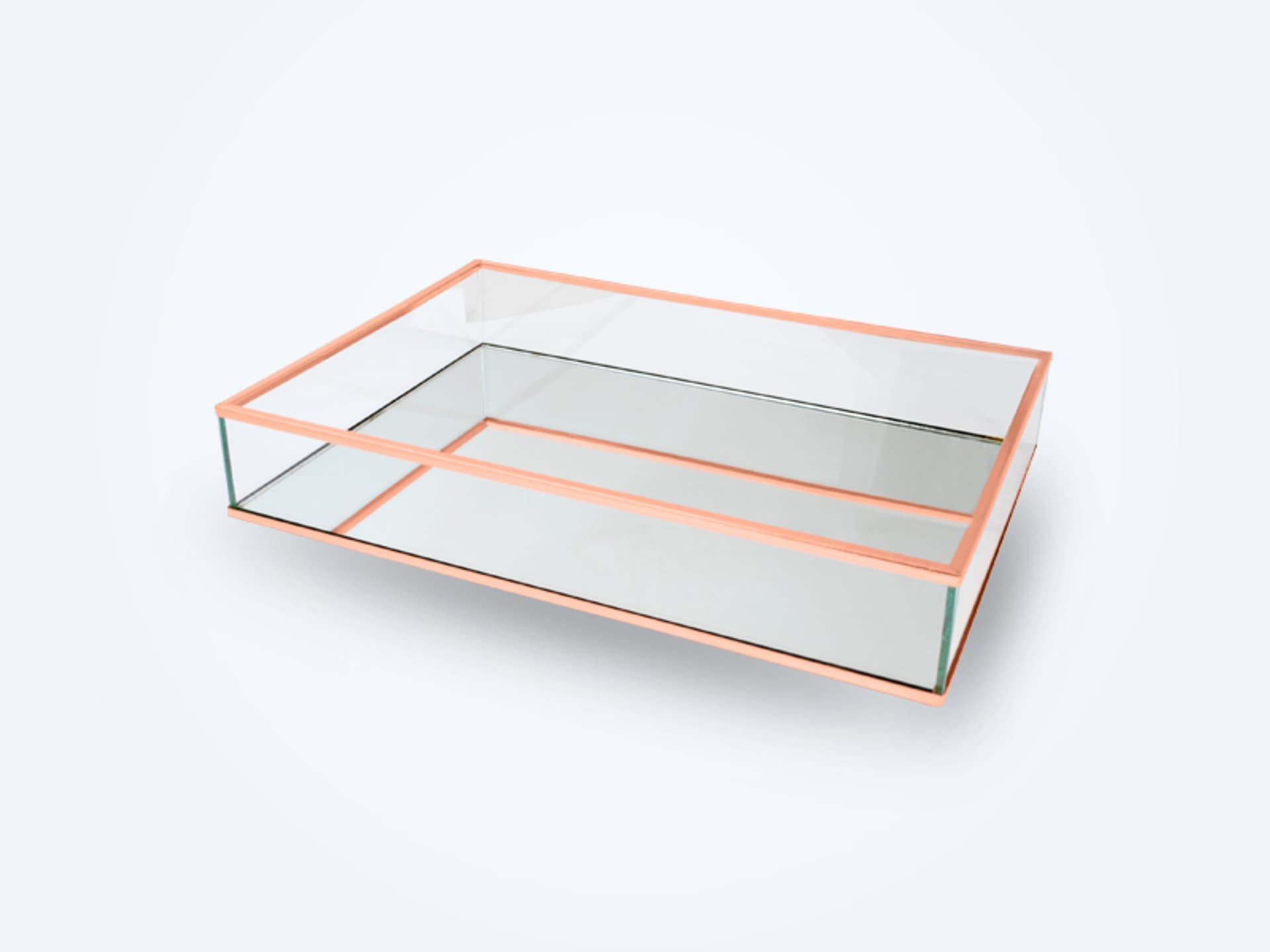1 szt. PS MOON in the room taca lustrzana, organizer Stella II, ROSE GOLD.
