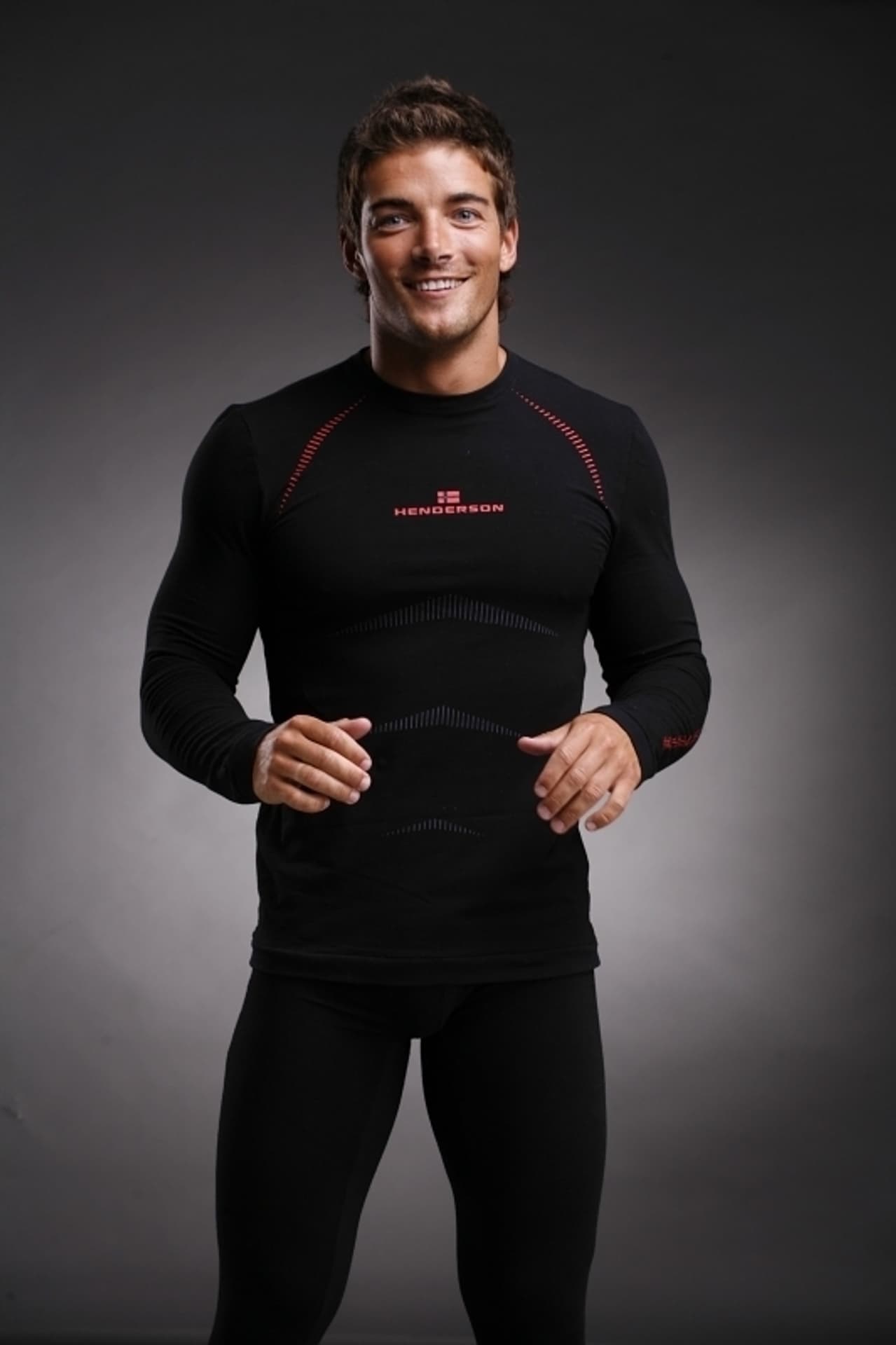 KOSZULKA HENDERSON 22969 M SKIN (kolor czarny, rozmiar L)