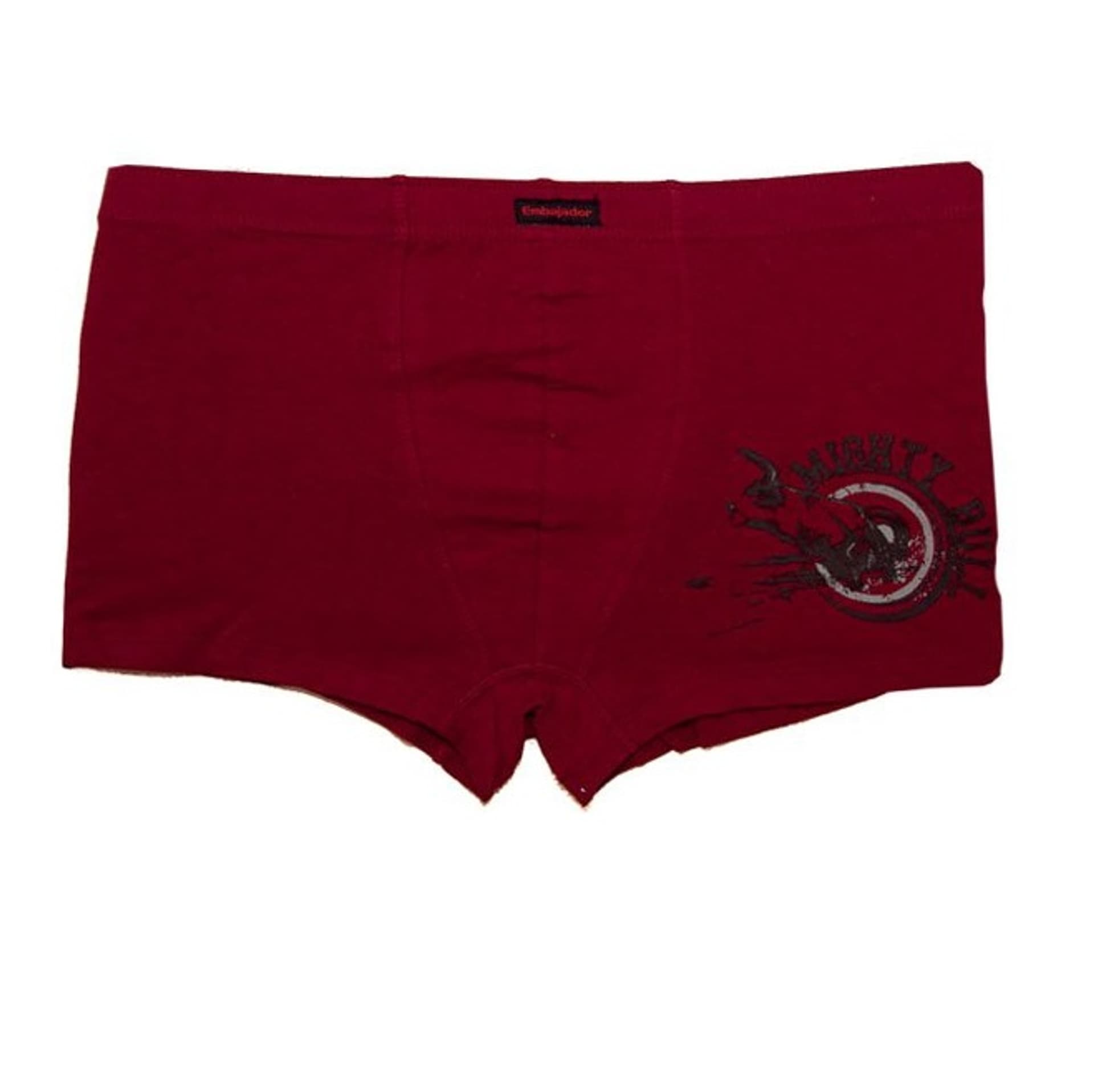 SZORTY ATLANTIC EMBAJ EEH-061 (kolor Bordowy, rozmiar XL)