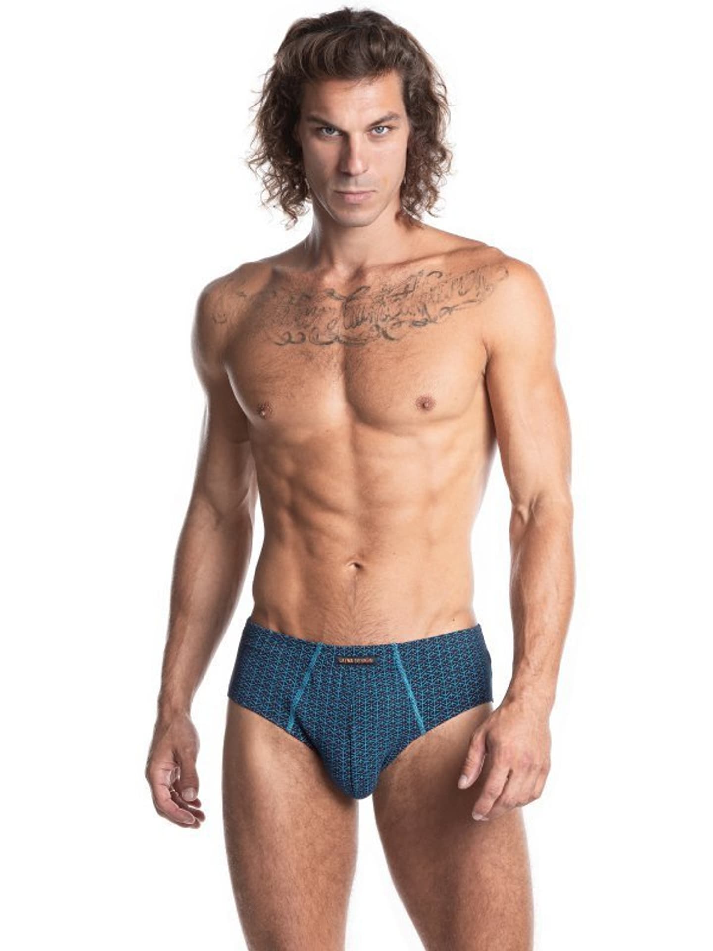 SLIPY AMA M-991 C (kolor mix kolorów, rozmiar L)