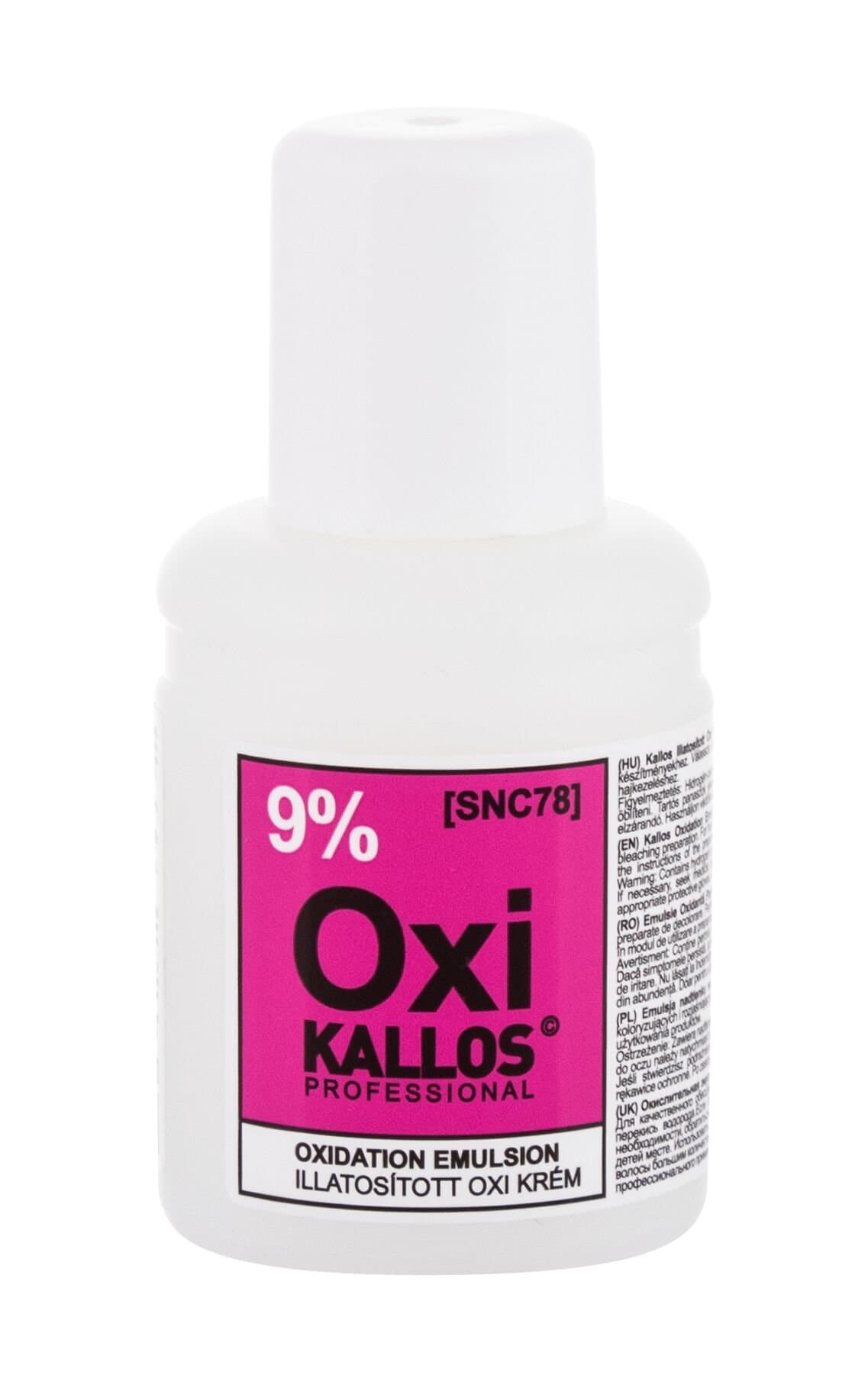 Kallos Cosmetics Cosmetics Oxi 9% farba do włosów 60 ml