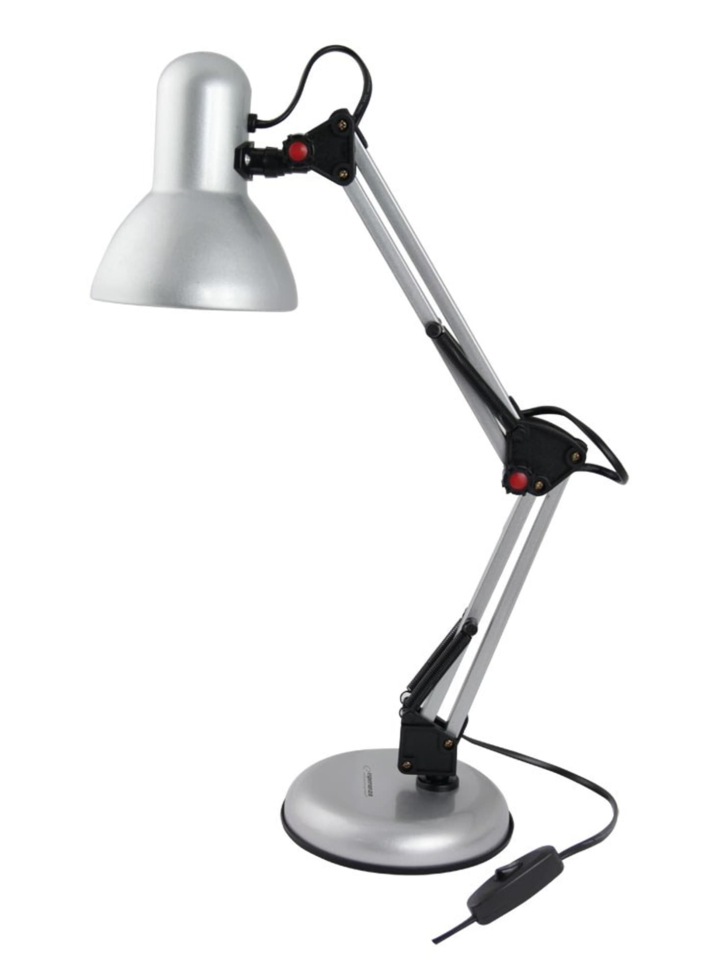 ELD112S Esperanza lampka biurkowa e27 avior srebrna