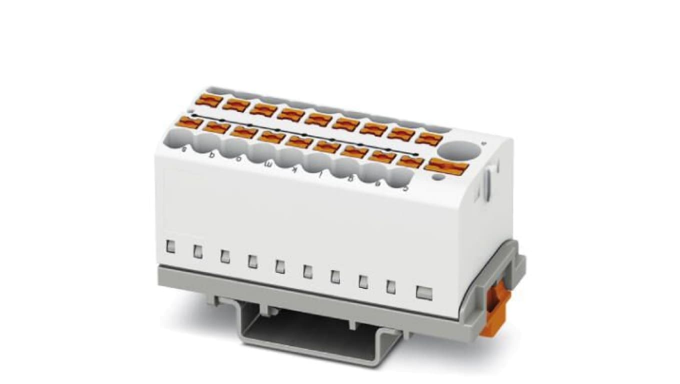 Blok rozdzielczy PTFIX 6/18X2,5-NS35 WH 3273122