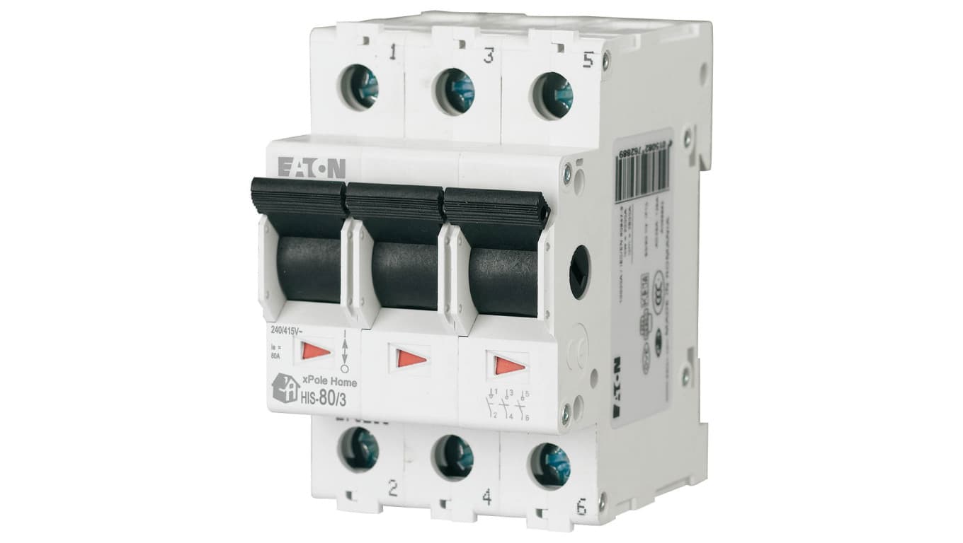 Eaton Rozłącznik modułowy 80A 3P HIS-80/3 142826 142826