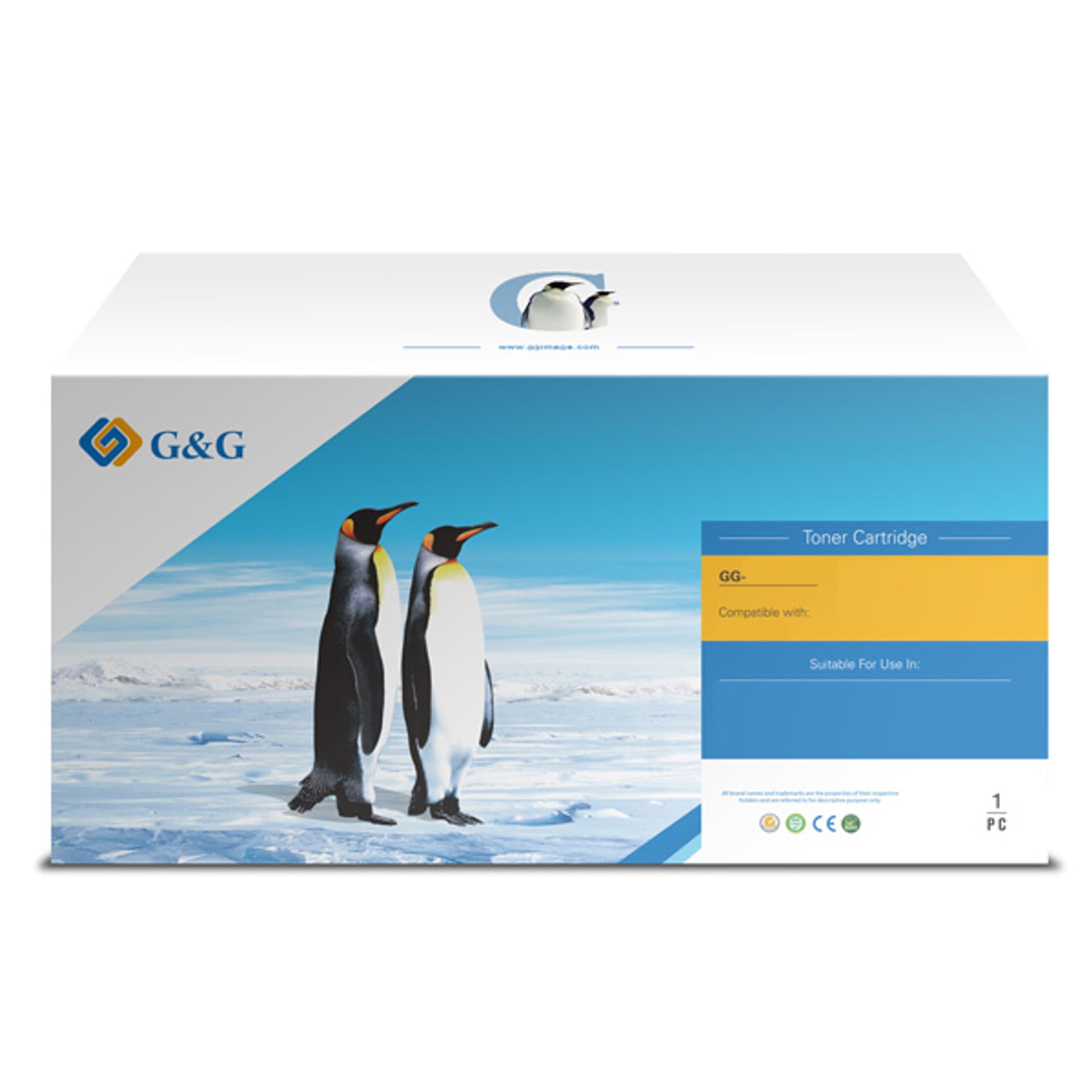 G&G kompatybilny toner z CE402A, yellow, 6000s, NT-PH507QY(CE402A), HP 507A, dla HP LaserJet Enterprise 500 color M551, N