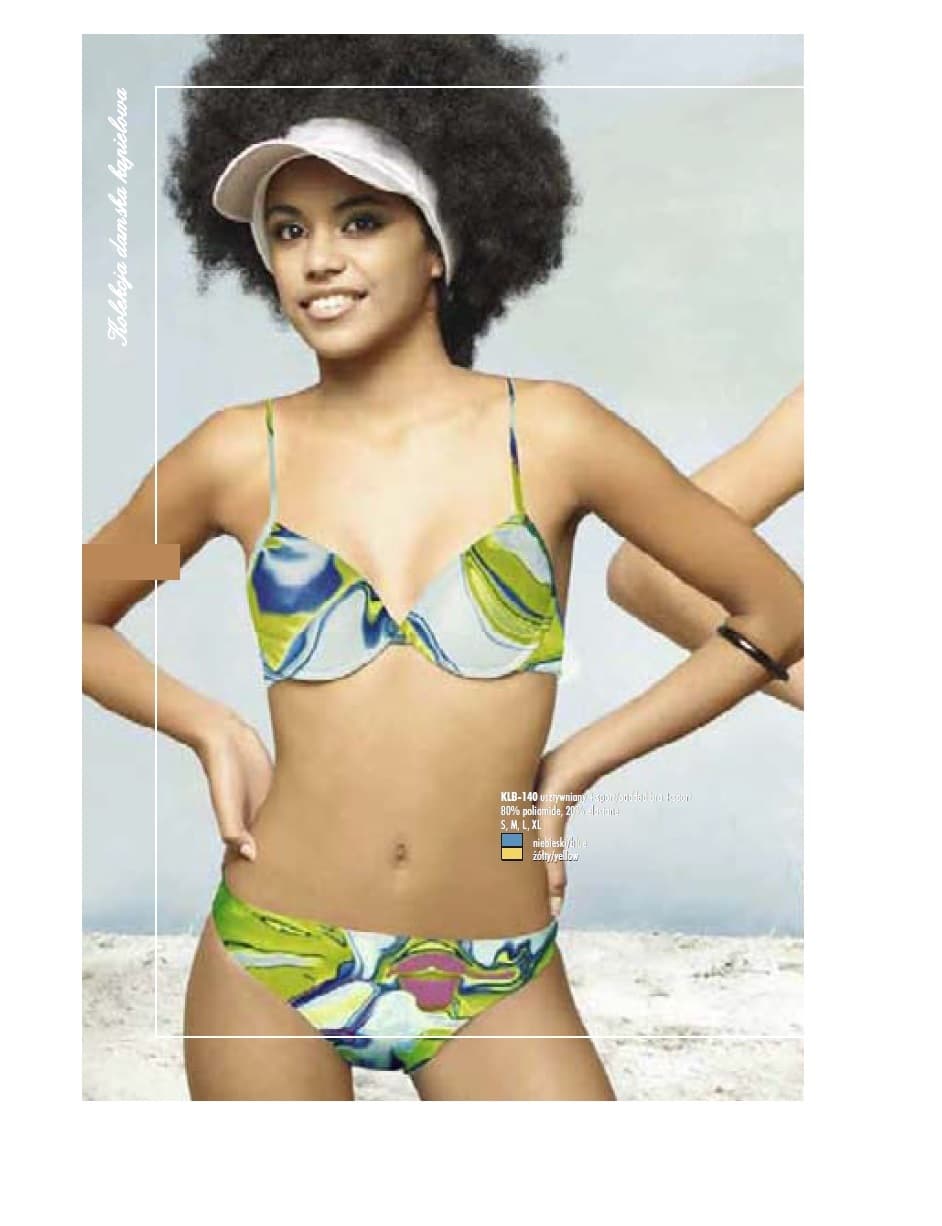 KOSTIUM KĄPIELOWY ATLANTIC KLB-140 (kolor niebieski, rozmiar S)