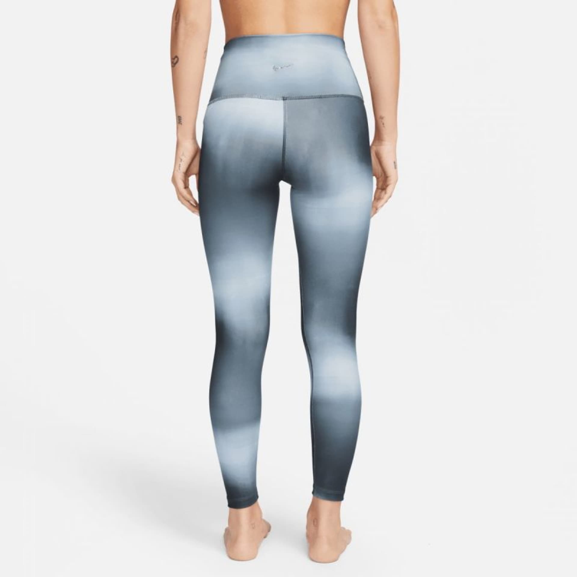 Legginsy Nike Yoga W DV9161 (kolor Szary/Srebrny, rozmiar M)