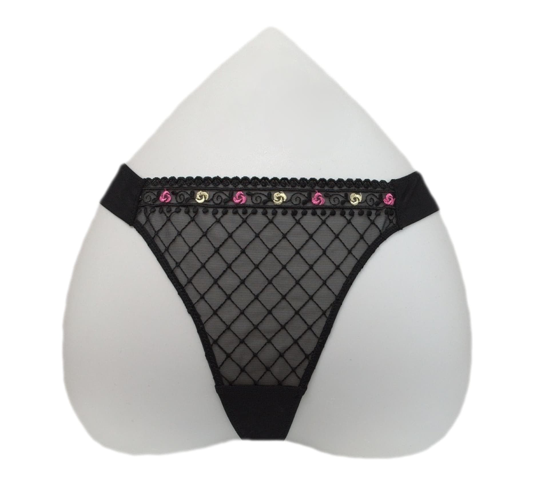 FIGI ATLANTIC MIST QBO-125 stringi (kolor czarny, rozmiar M)