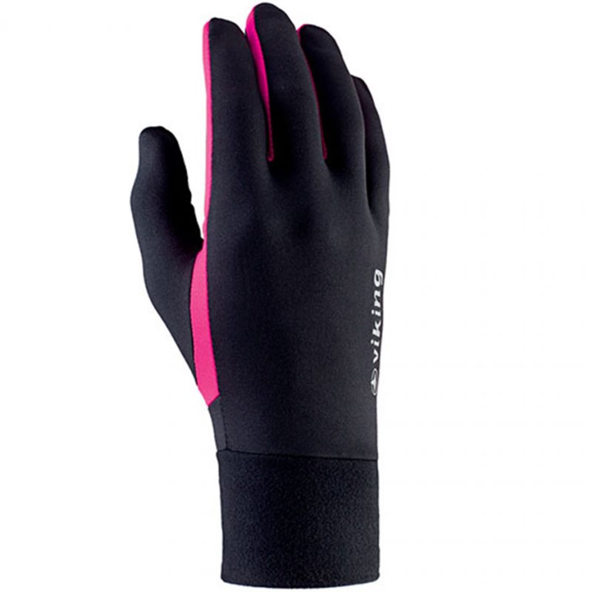 Rękawiczki do biegania Viking Runway Multifunction (kolor Czarny. Różowy, rozmiar 8)