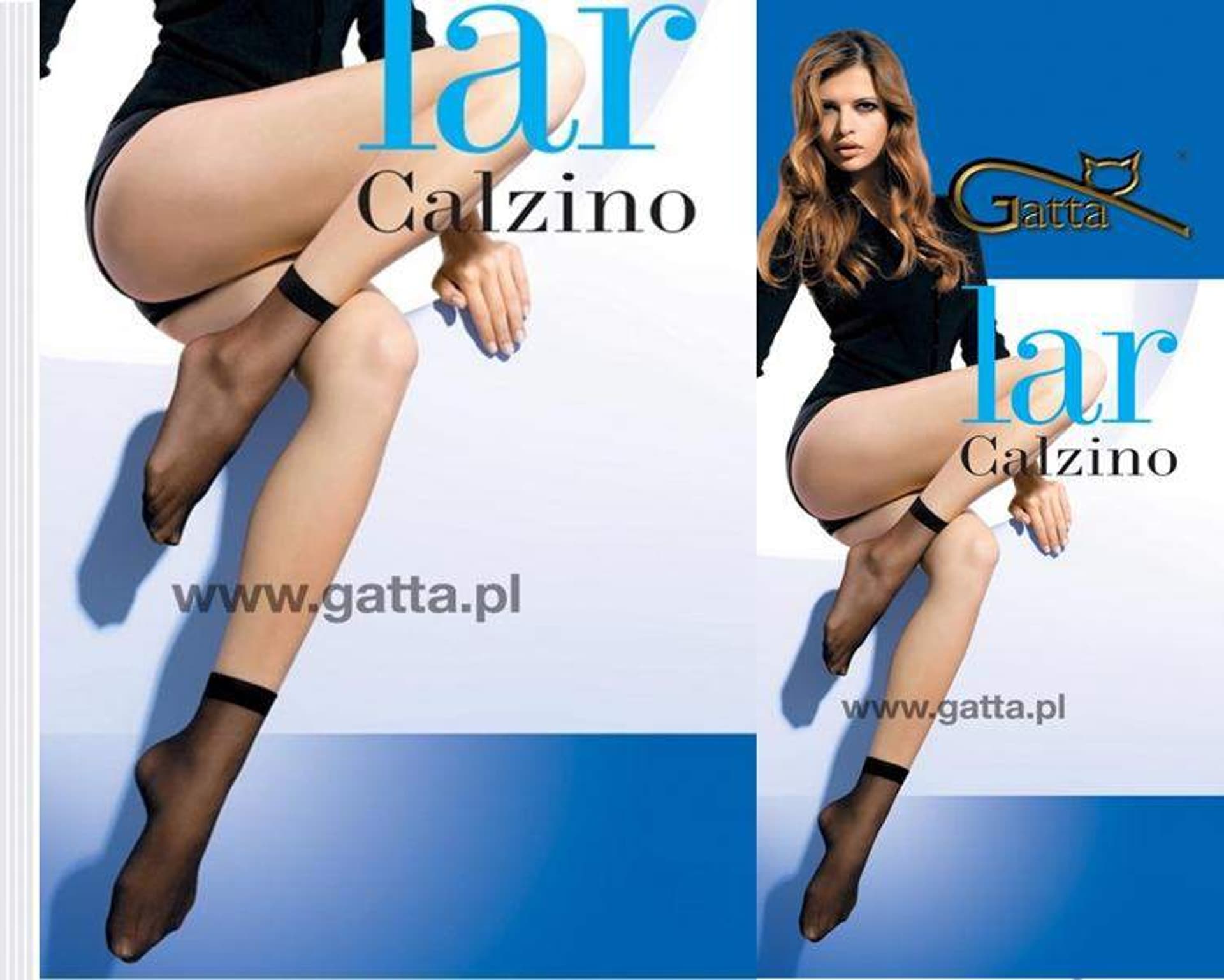 SKARPETY GATTA LAR LYCRA (kolor golden, rozmiar uniwersalny)