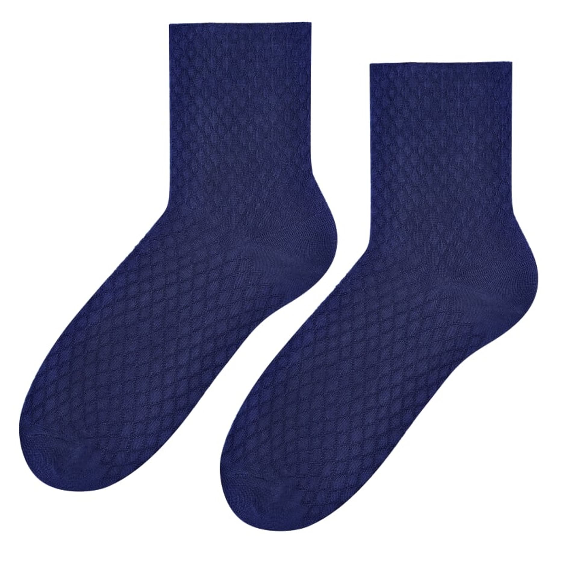 SKARPETY STEVEN 125 BAMBUS DAMSKI ZAKARD (kolor czarny, rozmiar 35-37)