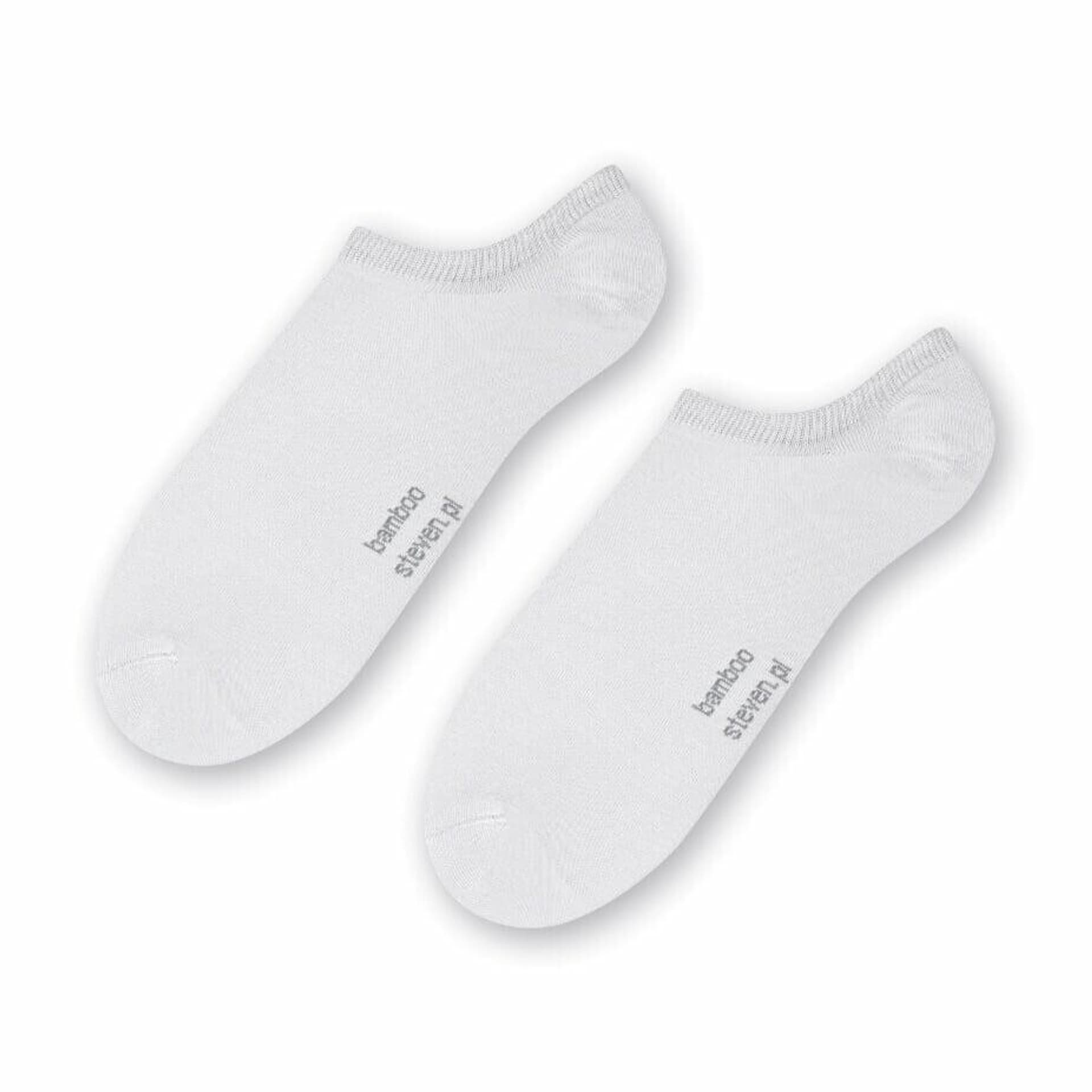 SKARPETY STEVEN 094 STOPKI KR  UNISEX (kolor biały, rozmiar 35-37)