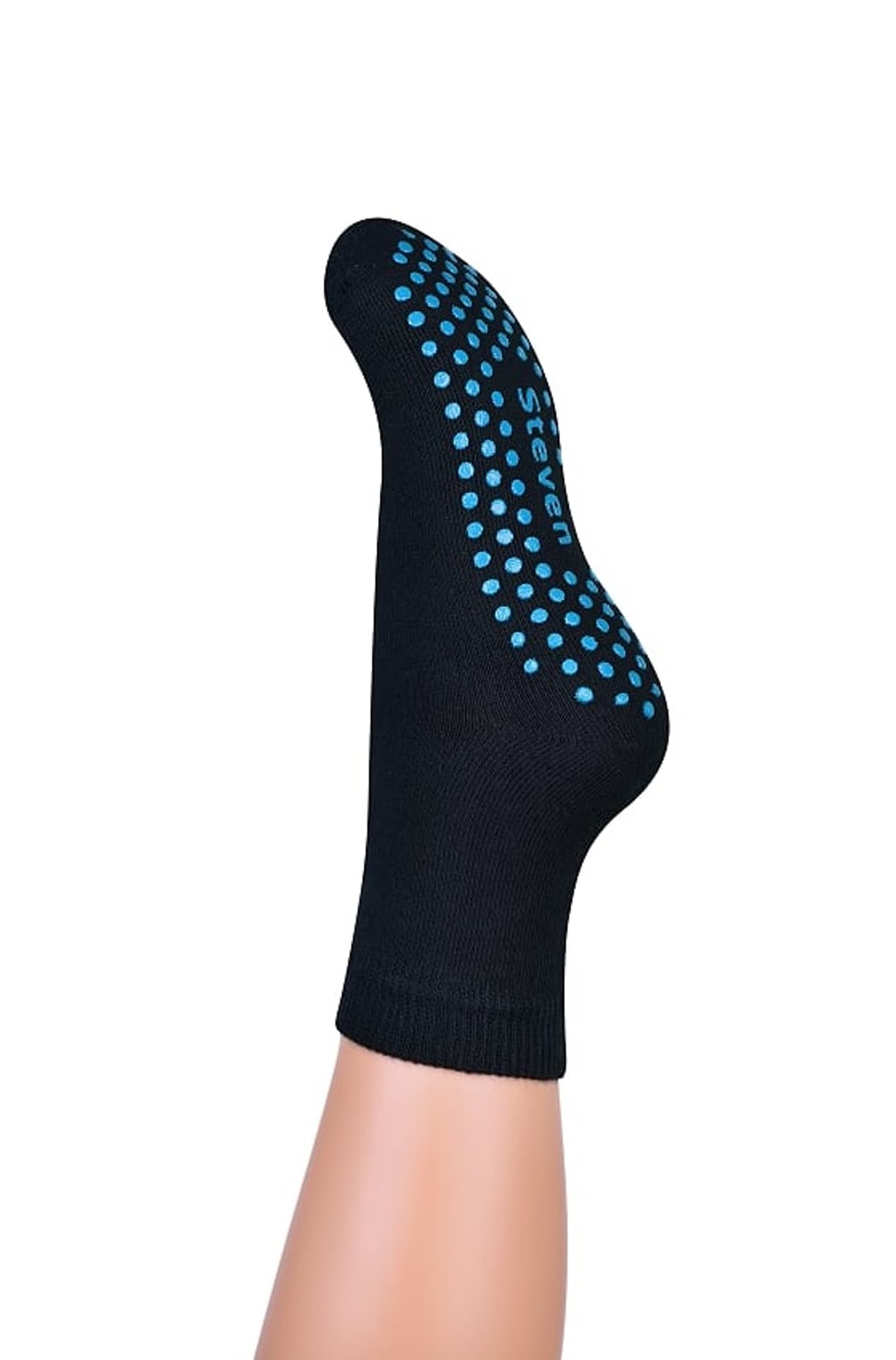 SKARPETY STEVEN 164 DZIECIĘCE ABS (kolor czarny, rozmiar 26-28)