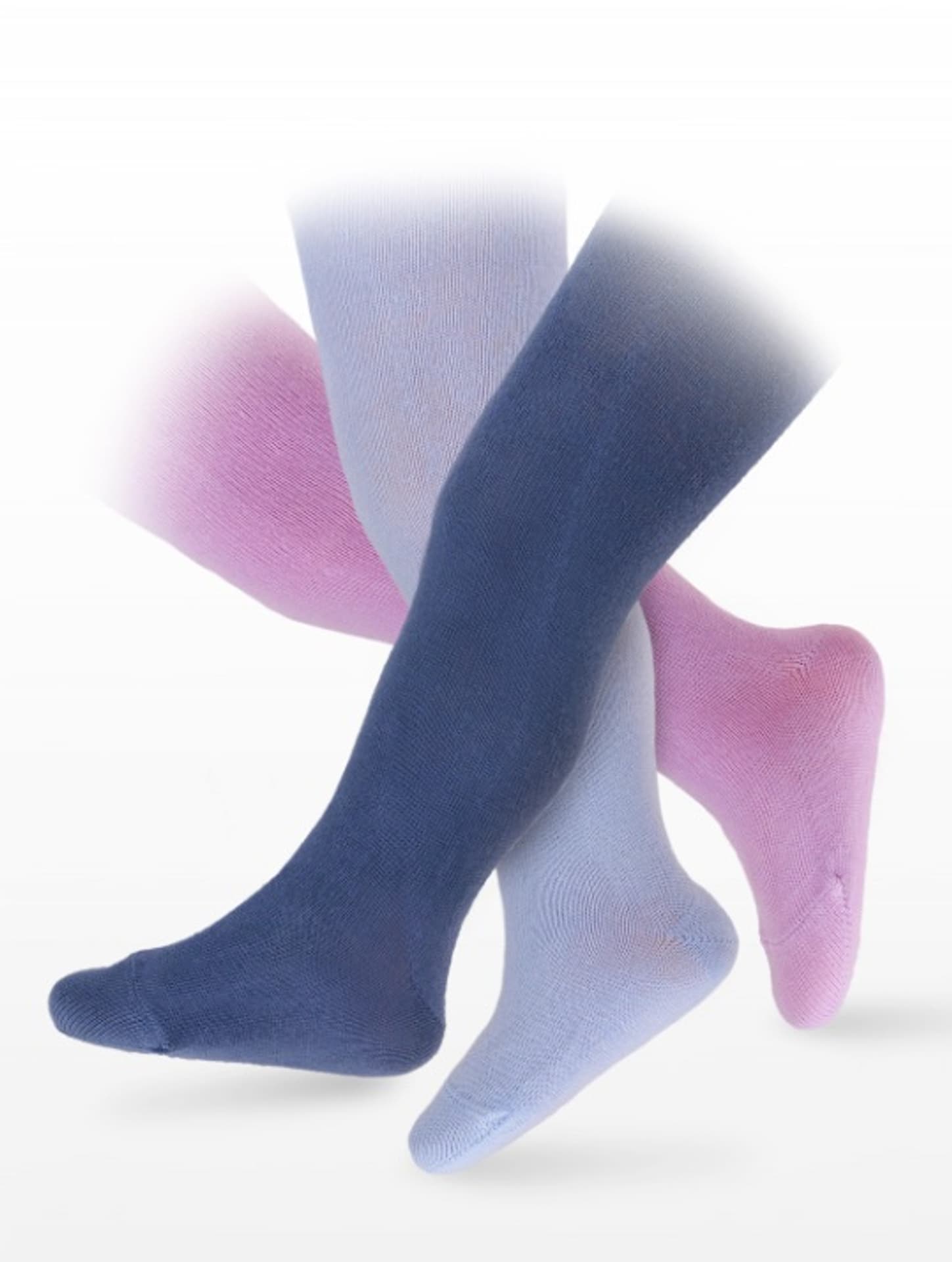 RAJSTOPY WOLA BAWEŁNIANE GŁADKIE 0-2L (kolor niebieski jasny, rozmiar 56-62)