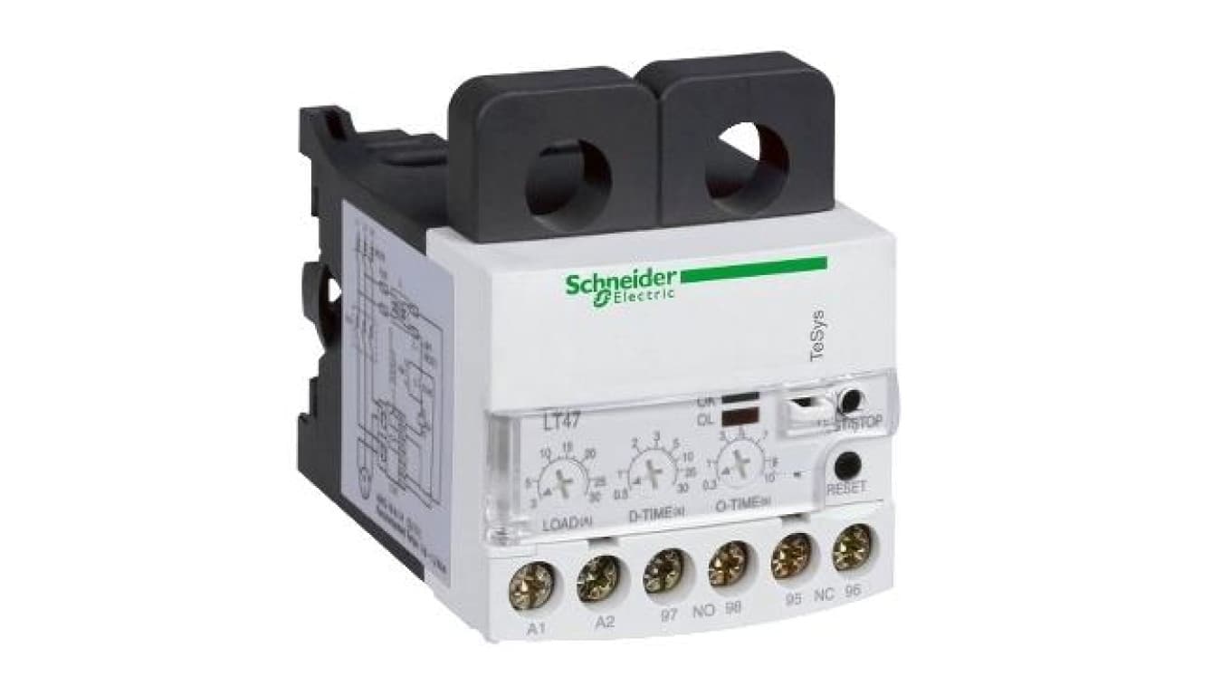 F&F Elektroniczny-przekaźnik-nadprądowy-ręczny-TeSys-LT47-5-60A-24V-AC-DC LT4760BS