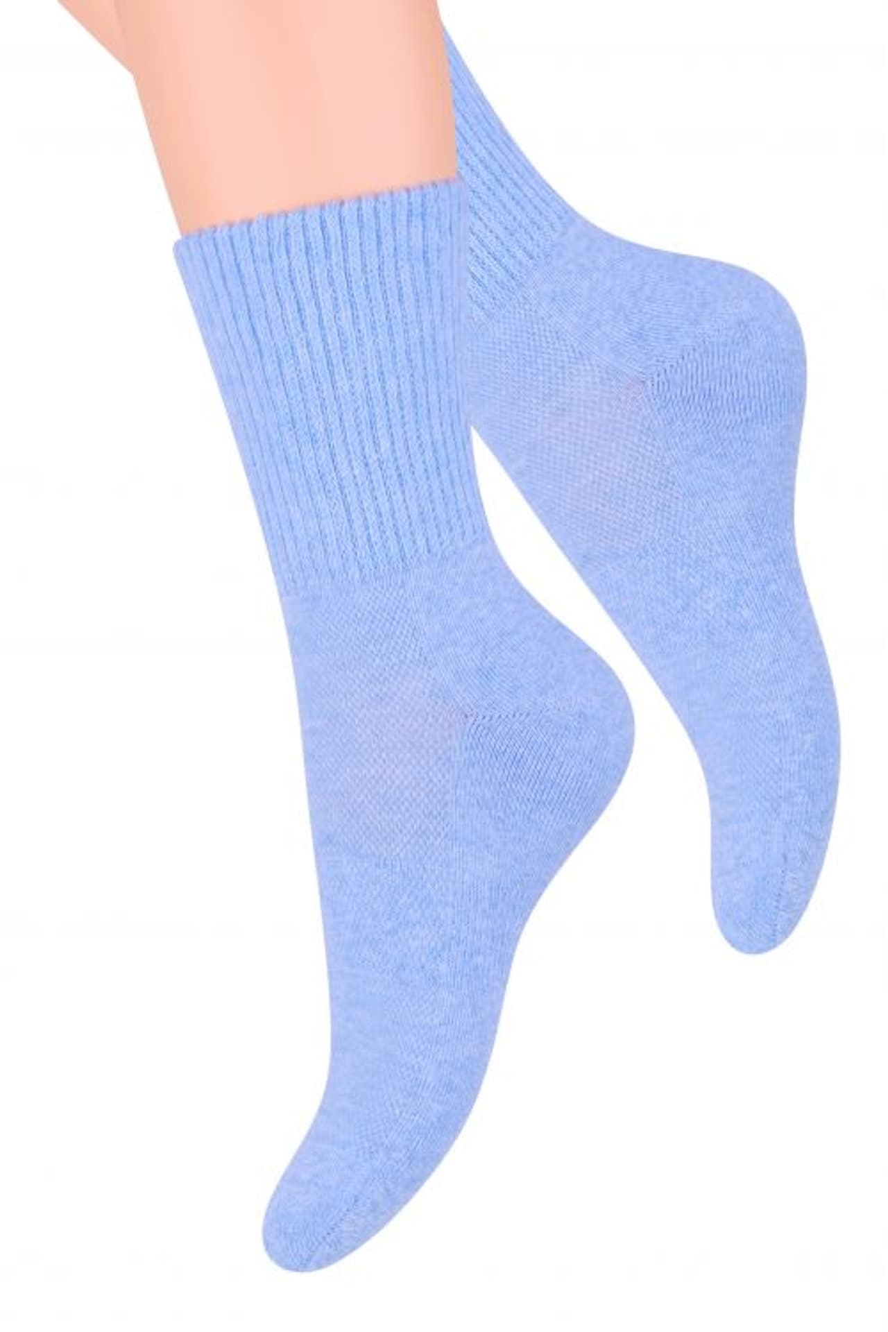 SKARPETY STEVEN 127 (kolor czarny, rozmiar 35-37)