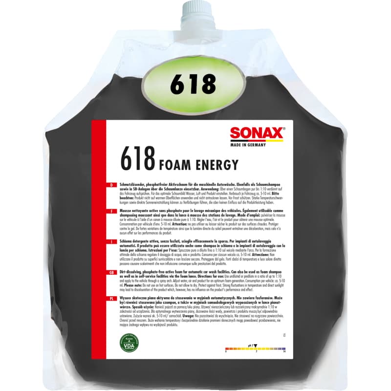 SONAX Profiline Piana Aktywna Energy 5L