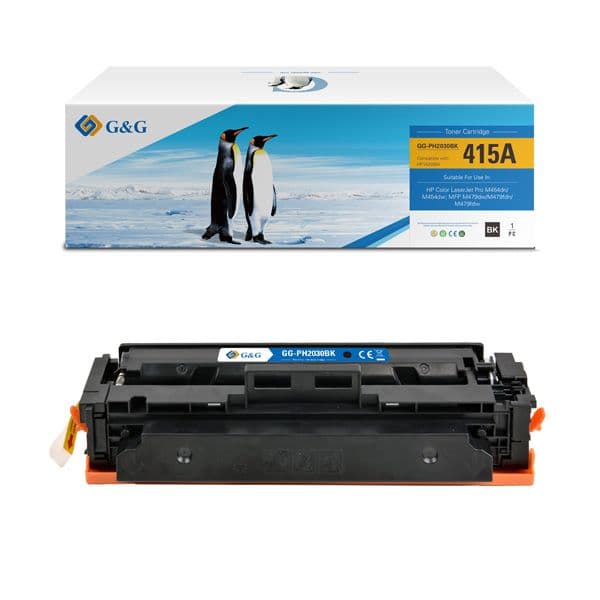 G&G kompatybilny toner z W2030A, black, 2400s, NT-PH2030BK, HP 415A, dla HP Color LaserJet Pro M454dn/M454dw, MFP M479dw/M479f, N