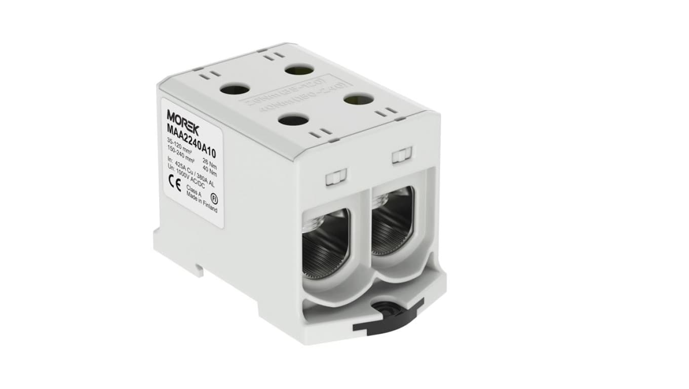 Simet Złączka OTL240-2 kolor szary 2xAl/Cu 35-240mm2 1000V Zacisk uniwersalny MAA2240A10
