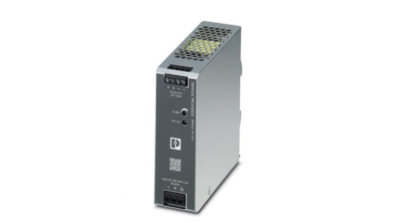 Phoenix contact Zasilacz impulsowy 100-240V AC/ 24V DC 120W 5A ESSENTIAL-PS/1AC/24DC/120W/EE 2910586 2910586