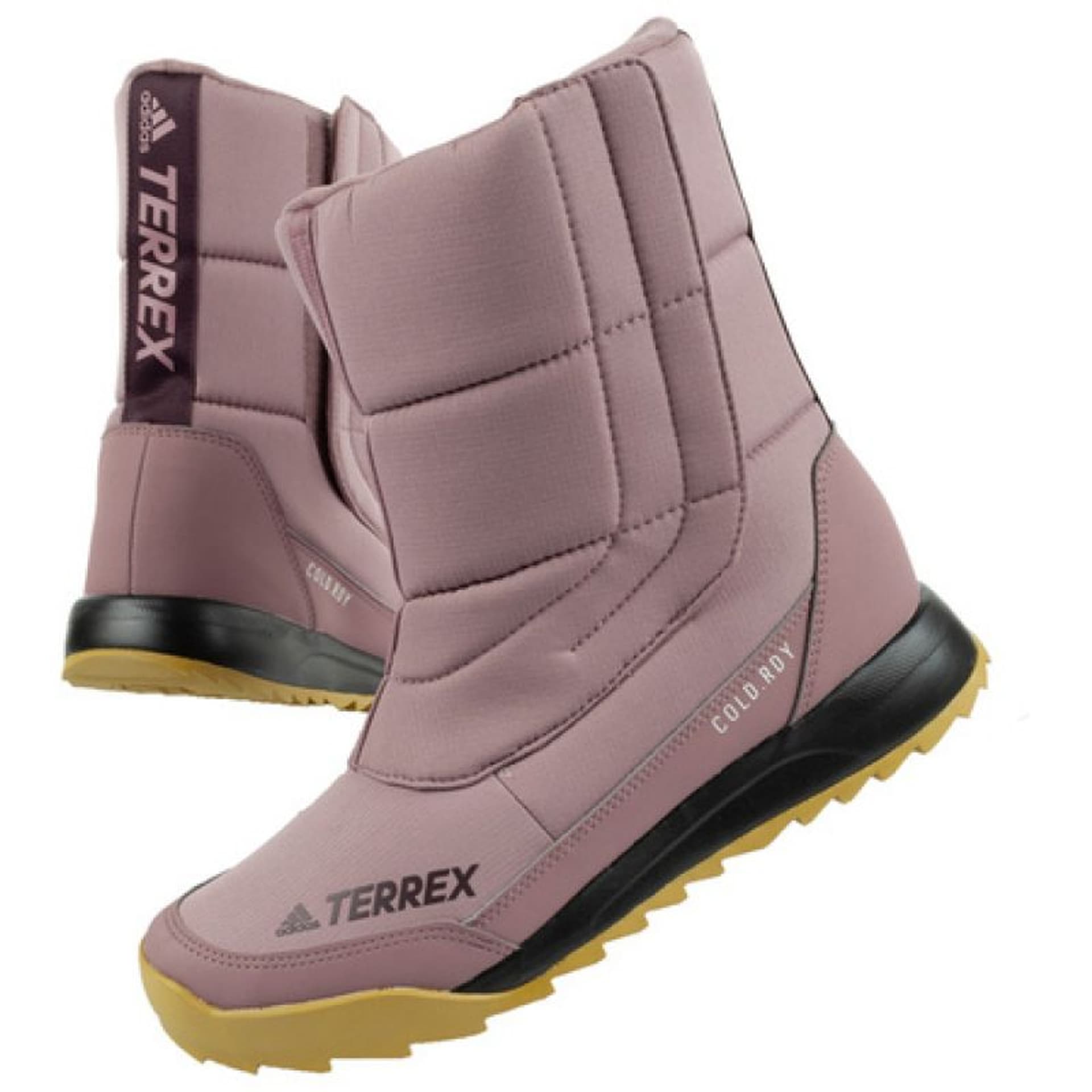 Buty śniegowce Adidas Terrex Choleah Boot W (kolor Fioletowy, rozmiar 38)