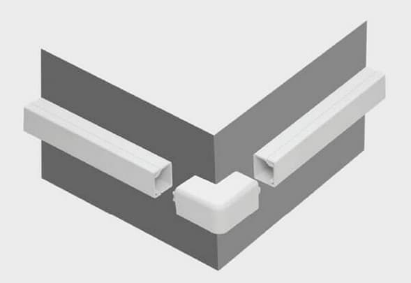 Kanlux Narożnik-zewnętrzny-E-25x18-NZ-biały E25X18NZ/BI