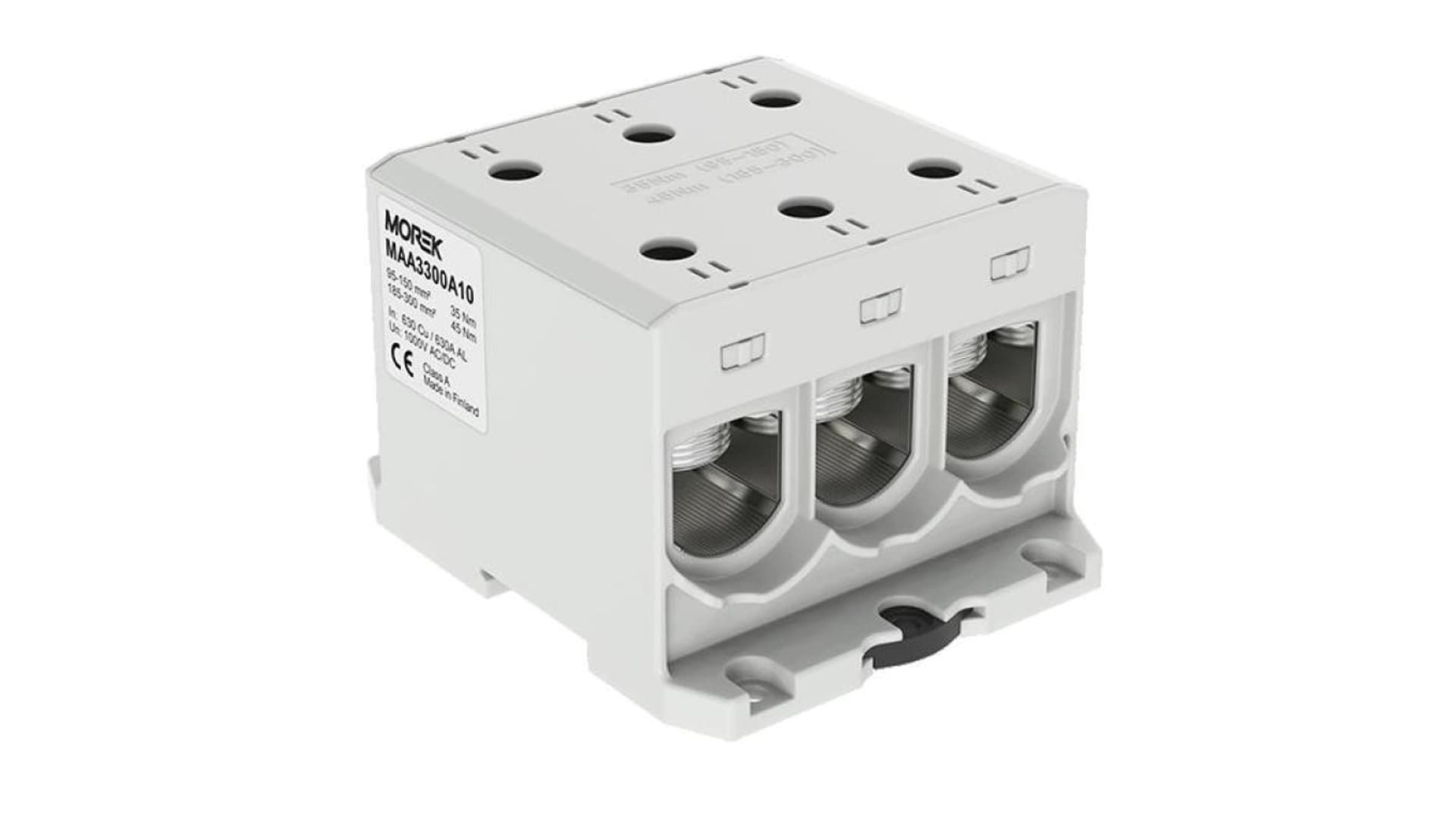 Złączka OTL300-3 szary 3xAl/Cu 95-300mm2 1000V Zacisk uniwersalny MAA3300A10