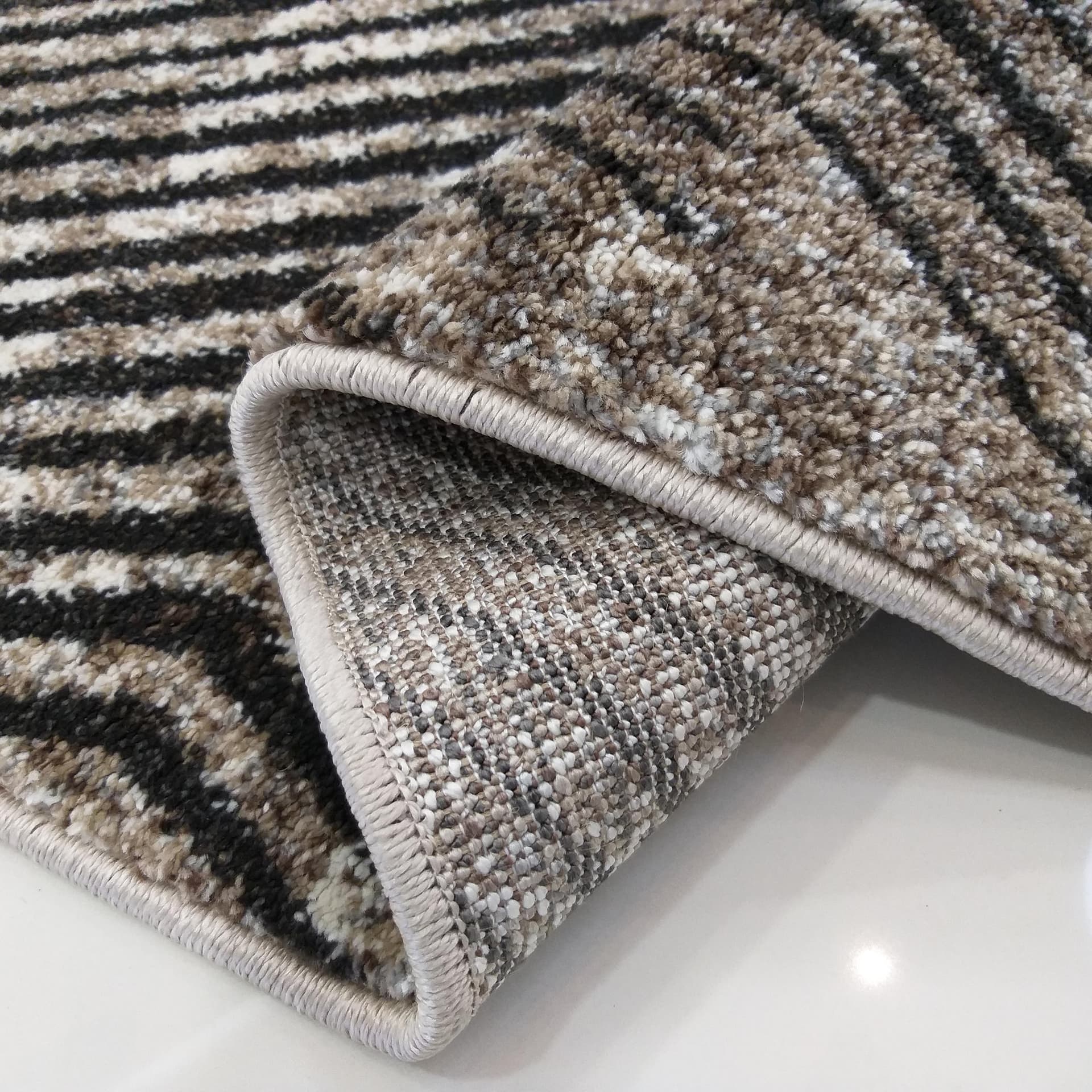 Dywan Nowoczesny Panamero 14 - Brązowy brązowy 240 x 330 cm