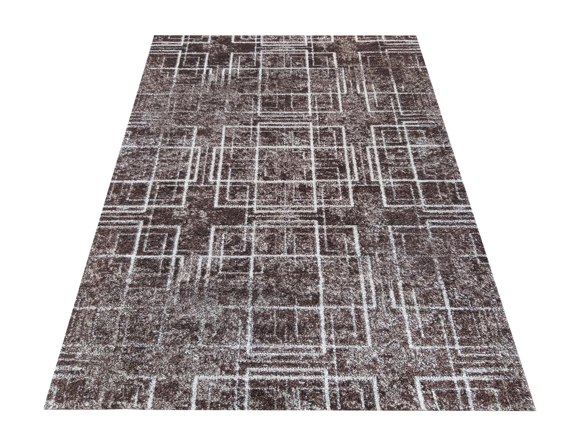 Dywan Nowoczesny Panamero 09 -Brązowy brązowy 240 x 330 cm