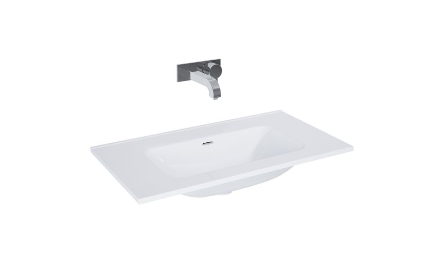 Elita umywalka ceramiczna Skappa bez otworu na baterię) 80 146032