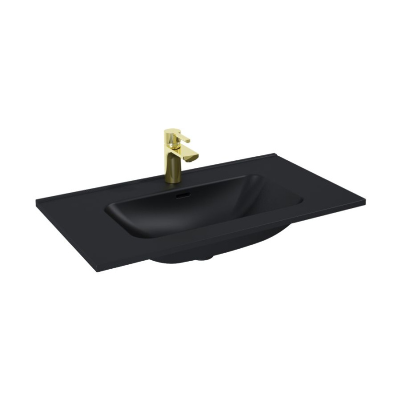 ELITA SKAPPA 80 UMYWALKA CERAM BLACK MATT 146065