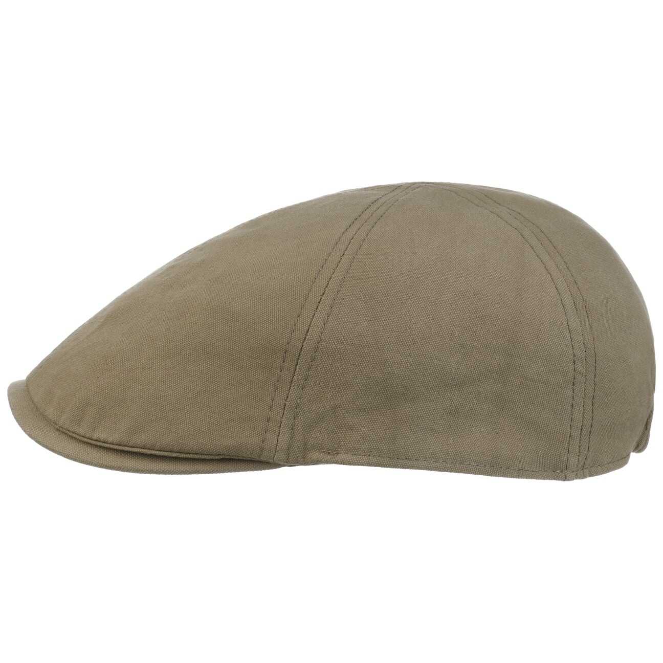 Kaszkiet Washed Cotton by Lipodo, oliwkowy, L (57-58 cm)