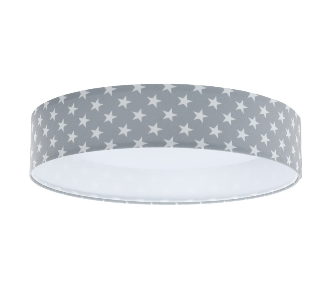 LED Lampa ściemnialna GALAXY KIDS LED/24W/230V gwiazdy szara/biała + pilot