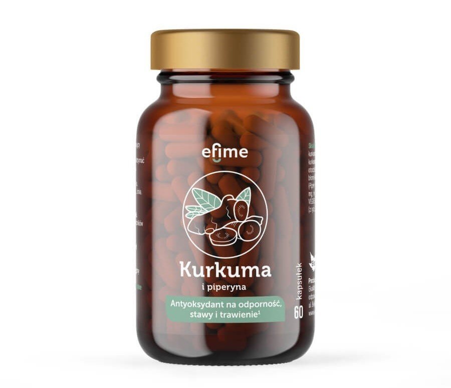 Ekamedica Kurkuma i piperyna 60 k