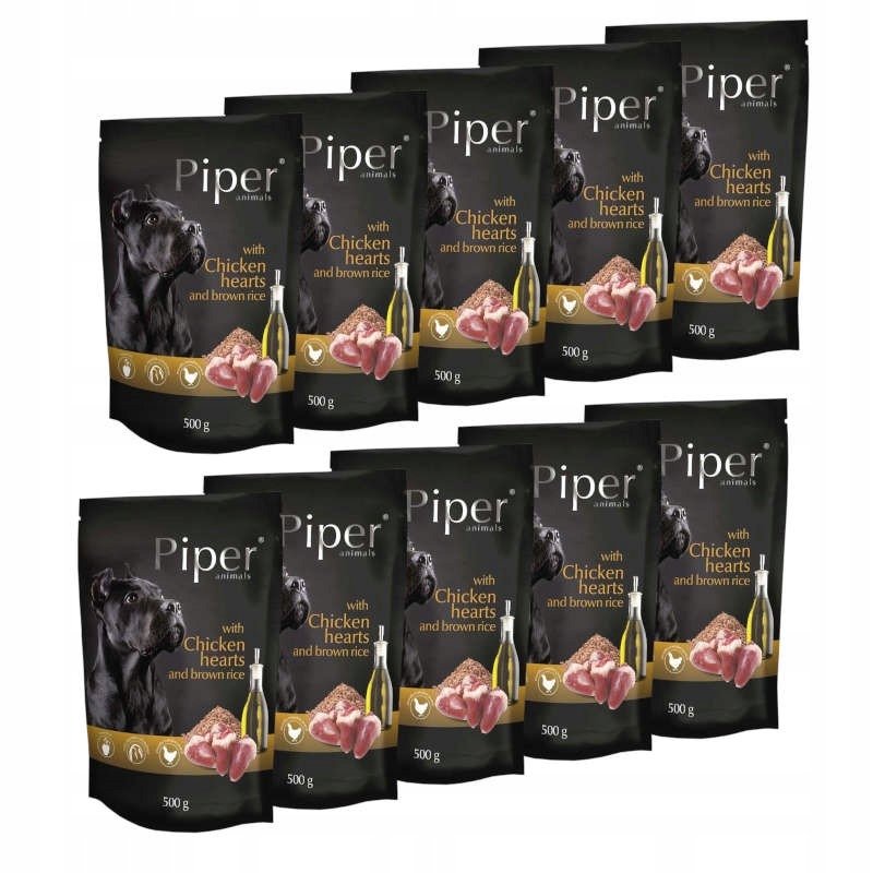 Dolina Noteci Piper Mięsny Zestaw Dla Psa 40x 500g