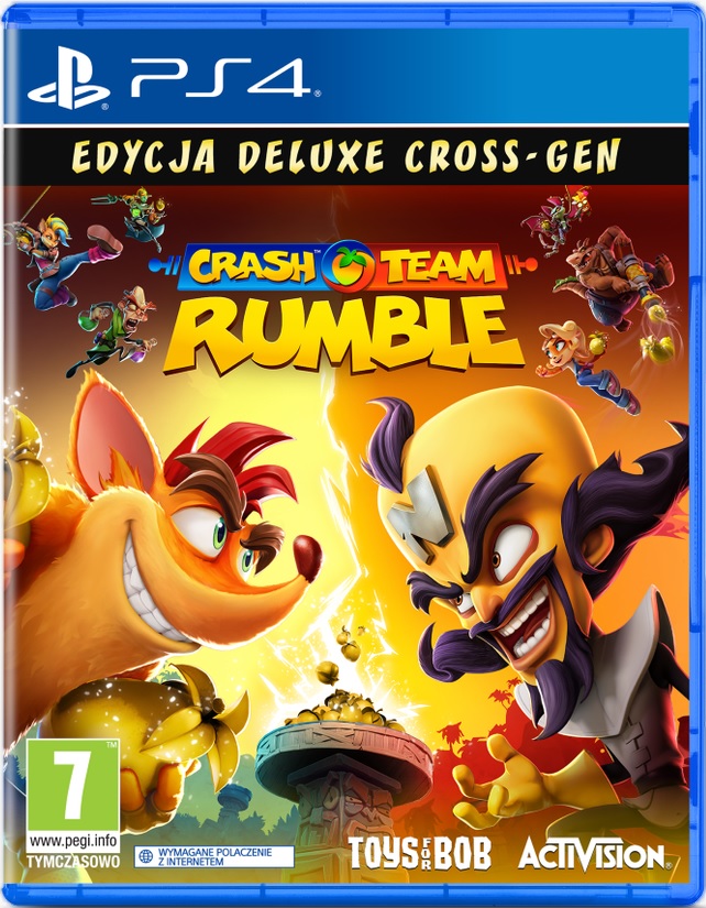 Crash Team Rumble Edycja Deluxe PL GRA PS4