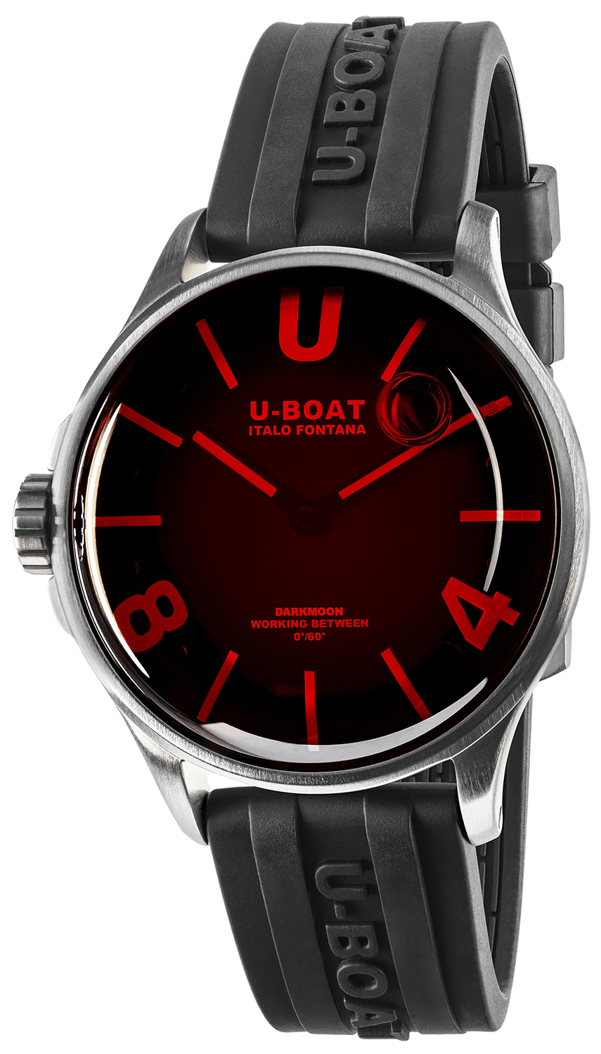 Zegarek U-BOAT 9305 DARKMOON 40 MM SS RED GLASS