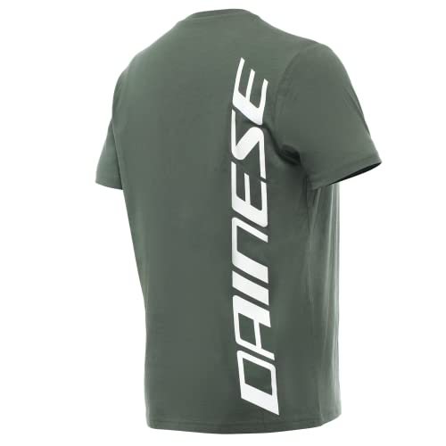 Dainese Koszulka Big Logo, Casual Motorbike T-Shirt, męska, wspinaczka-bluszcz/biała, XL