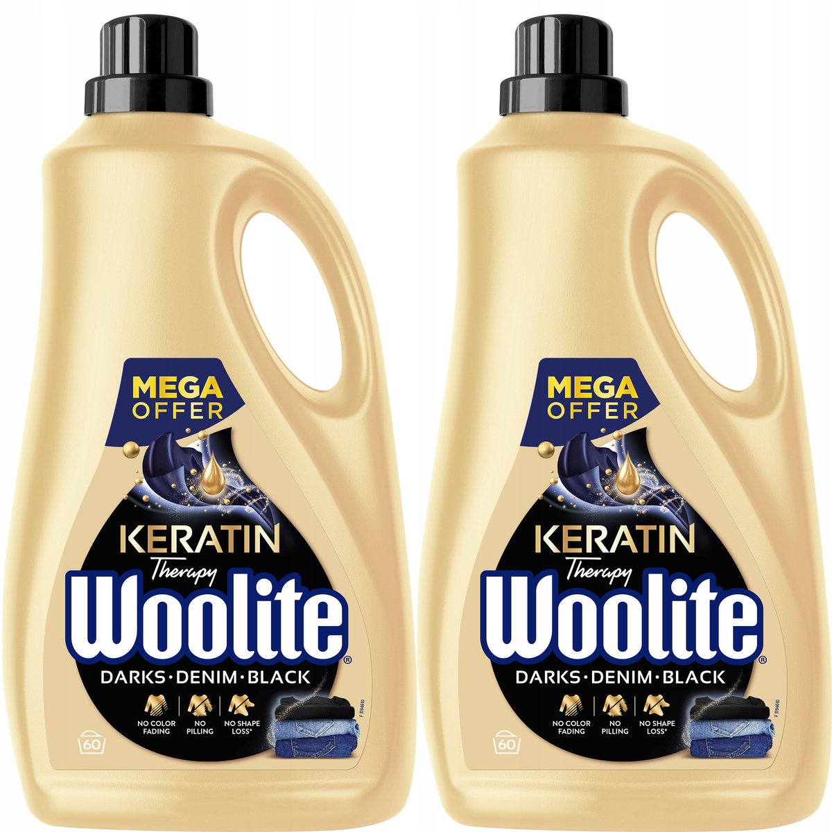Zestaw Woolite Dark 7.2L