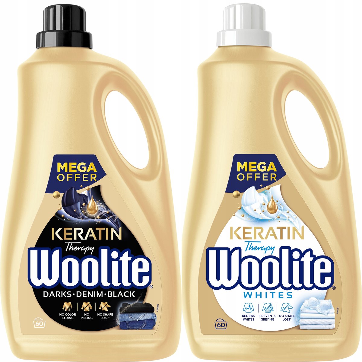 Zestaw Woolite Płyn do Prania MIX 7.2L