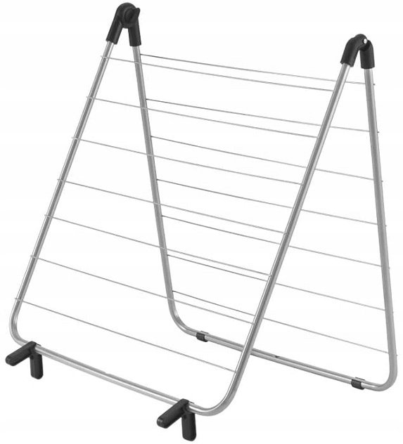 Metaltex Nevis 407407031 suszarka nawannowa, plastikowa, szaro-czarna, 51 x 53 x 6 cm 407407031