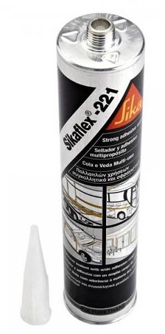 SIKA 221 SIKAFLEX KLEJ USZCZELNIACZ CZARNY 300ML