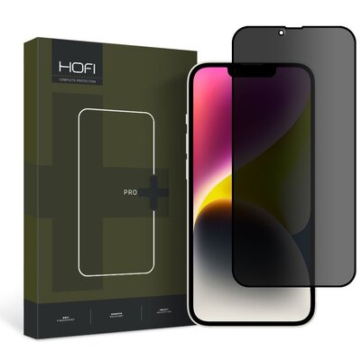 Szkło Prywatyzujące HOFI Anti Spy Glass Pro+ do Apple iPhone 13 Pro Max/14 Plus Privacy