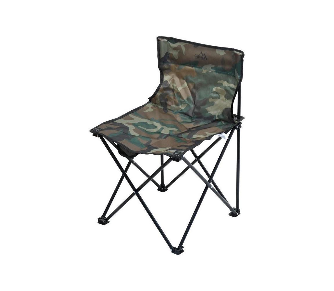 Składane krzesło kempingowe kamuflaż