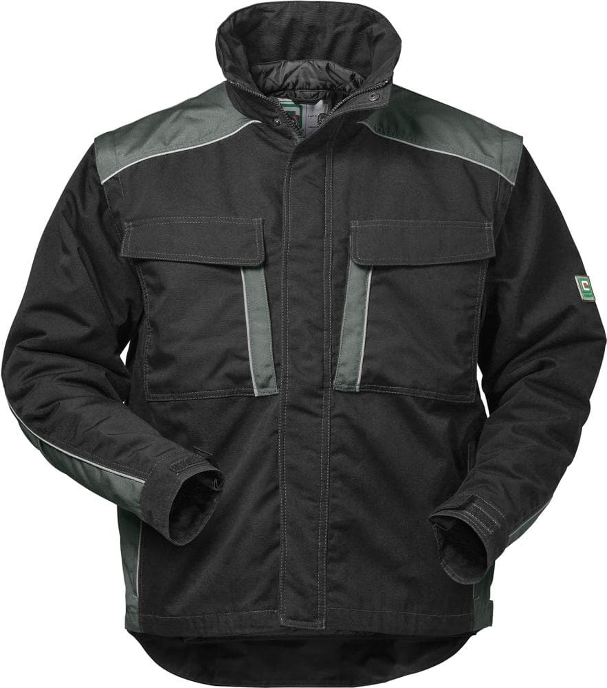 Kurtka outdoorowa Basel, rozmiar XL, czarna/szara