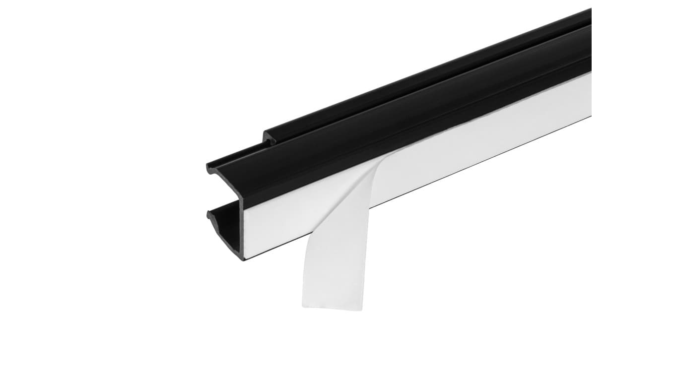 Marmat Listwa elektroinstalacyjna nierozp płomienia z taśmą samoprzyl LST20x12 czarna EKO /2m/ 68531 opakowanie 20m 68531