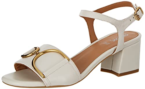 Geox Sandały damskie D New Eeraklia 50, białe (off white), 37,5 EU, Off White, 37.5 EU