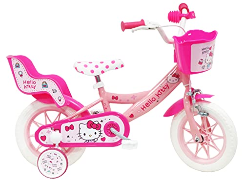 Hello Kitty - Rower Dziecko, Różowy Fuxia, Rozmiar 12