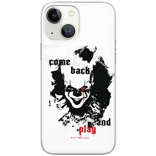 ERT GROUP etui na telefon Apple Iphone 13 MINI, case oryginalny i oficjalnie licencjonowany przez Horror, wzór It 011, optymalnie dopasowane, plecki z TPU