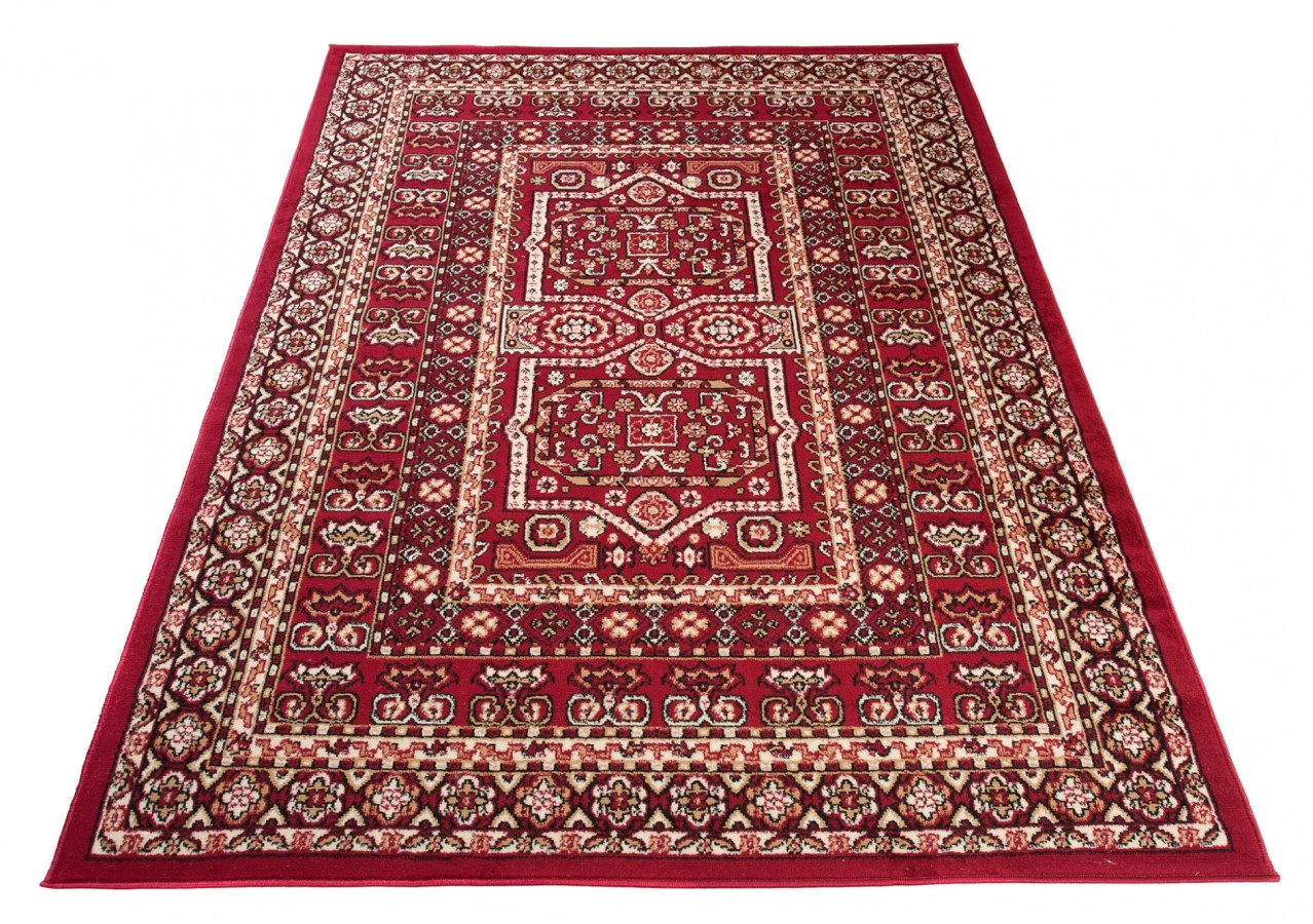 Bordowy dywan vintage S3-A68